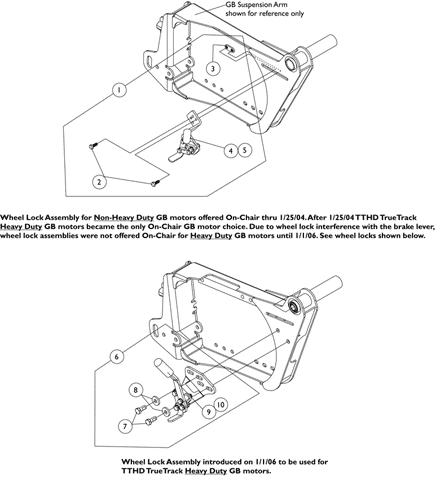 Wheel Lock Assembly