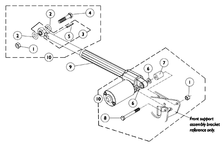 Actuator and Mounting Hardware
