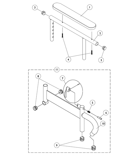 Arms, Adjustable Height