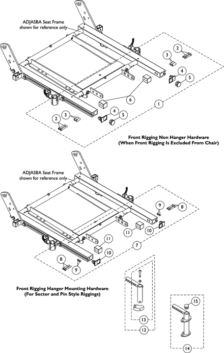 Front Rigging Hanger Hdwr