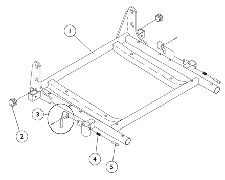 ASBA Seat Frame and Hardware (16