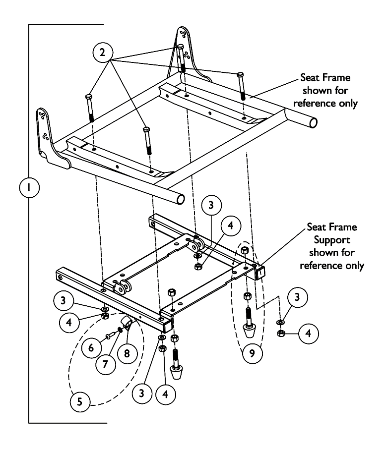 ASBA Seat Mounting Hardware