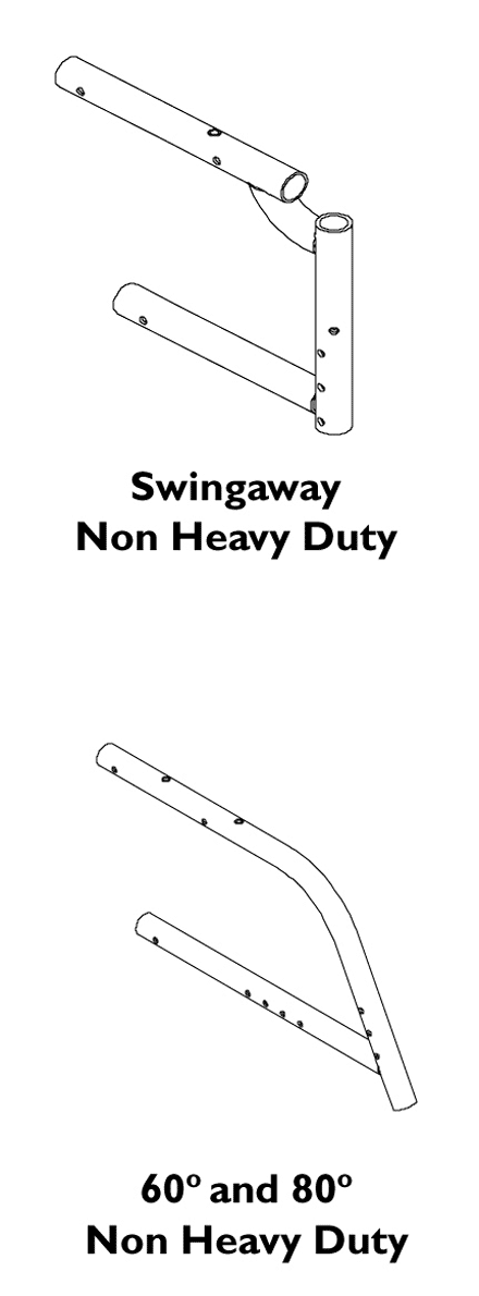 Front Frames - Non Heavy Duty Chairs