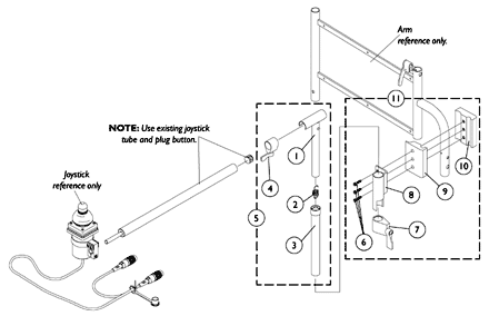 MKIV Mid-Line Swing Bracket Assembly