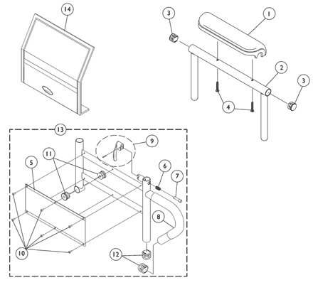 Arms - Adjustable Height