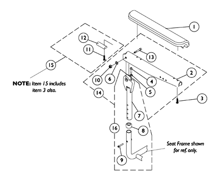 Arms - Van Seat 20