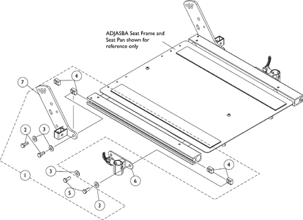 Front/Rear Arm Socket Assembly and Hardware