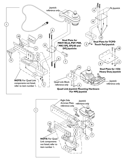 Quad Link Assembly