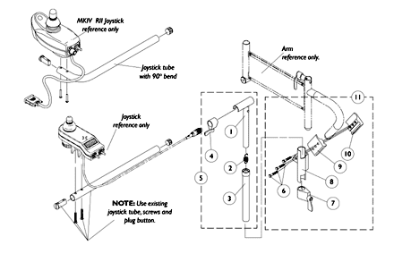 MKIV Mid-Line Swing Bracket Assembly