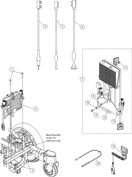 Controller, Cables and Hardware - MKIV RII 80 AMP.