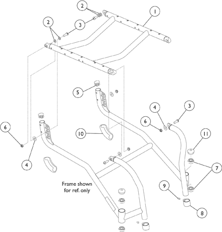 Seat Frame and Frame Hardware