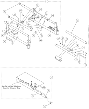 Crossbraces & Hardware - Swingaway Frames