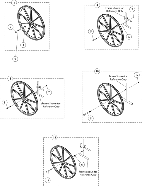 Rear Wheel Hardware