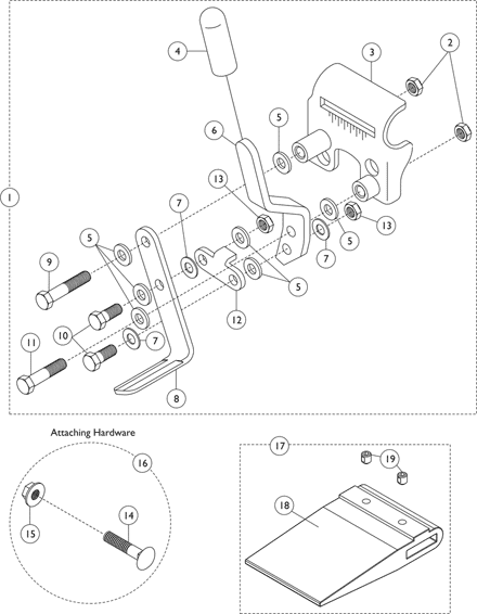 Link-Pivot Style Wheel Locks