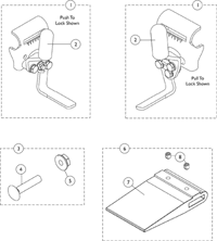 Link-Pivot Style Wheel Locks