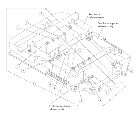 Tilt Link and Mounting Hardware