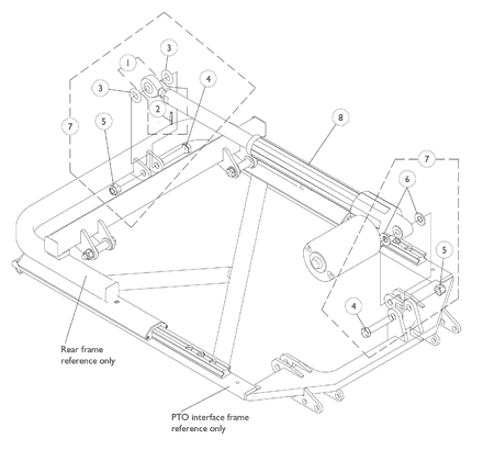 Actuator Motor and Mounting Hardware