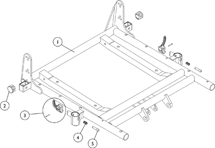 Frame, ASBA Seat (16