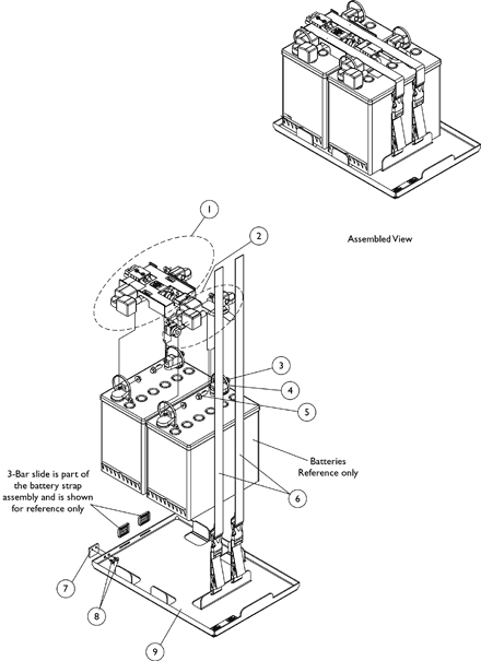 Battery Tray Assembly - 22NF Batteries