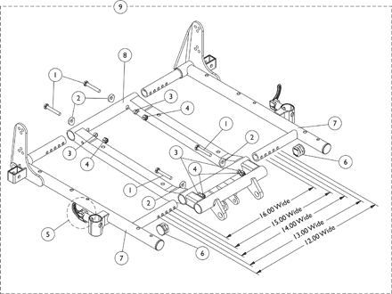 ASBA Seat Frame and Hardware