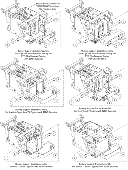 Battery Support Bracket Assembly