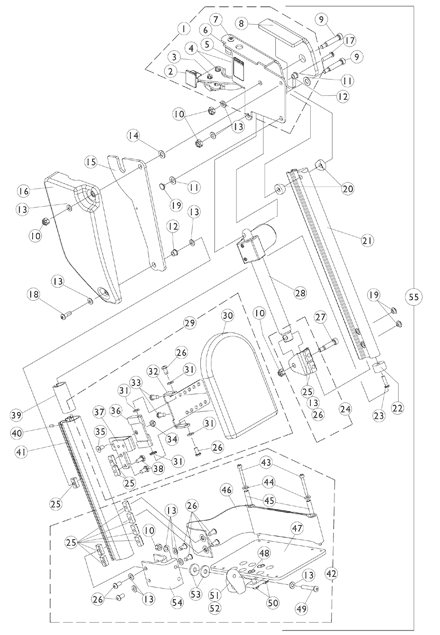 Power Articulating Legrest