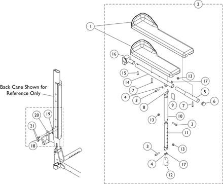 Armrest Assembly - 2GR and 2GTR