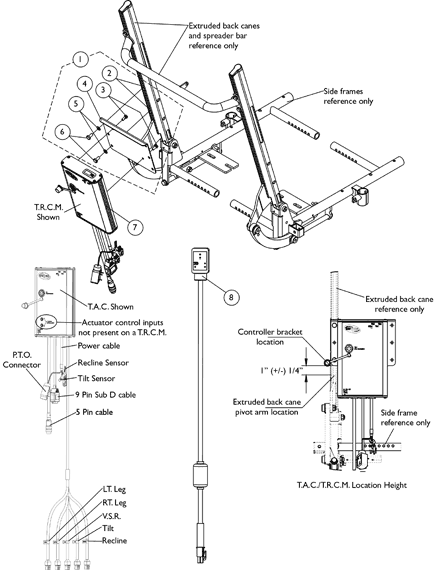 MK5 TAC/TRCM and Mounting Hardware