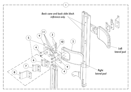 Lateral Support Assembly