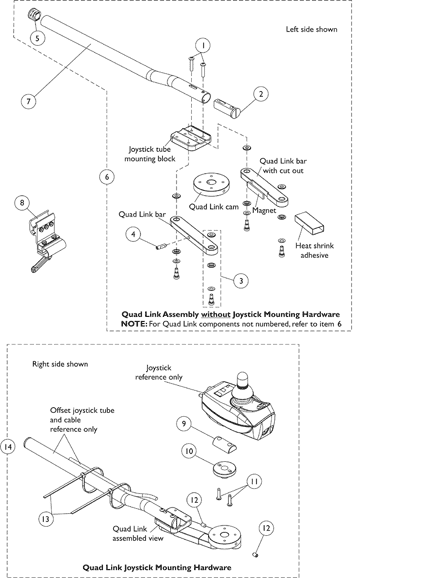 Quad Link Assembly For MK5 DPJ Joystick