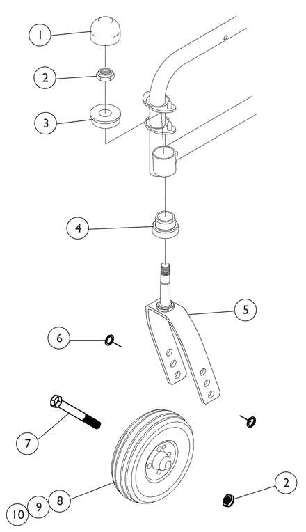 Caster, Fork, and Hardware