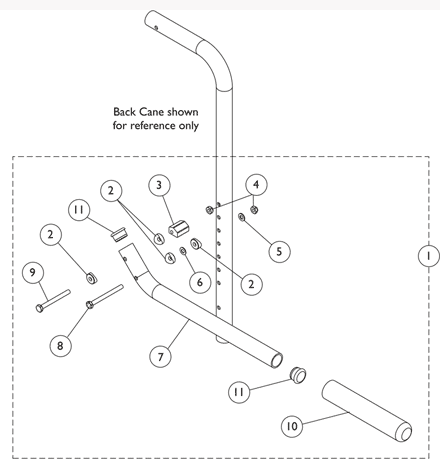 Arms - Cantilever (Non Locking Bolt On)