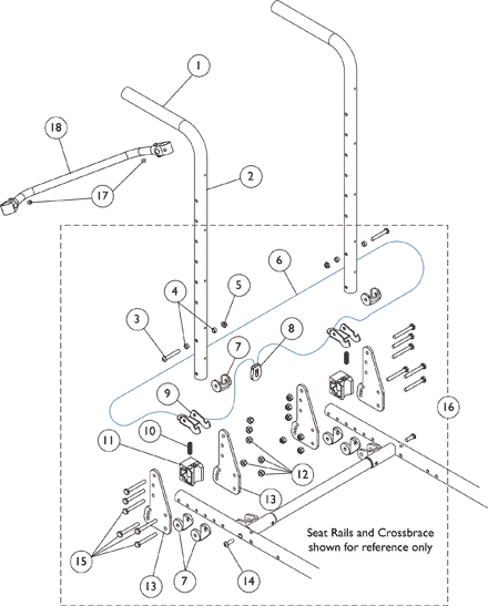 Back Canes and Backrest Hardware