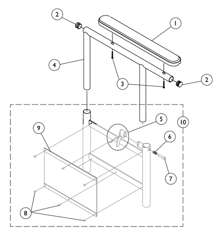 Arms - Adjustable Height