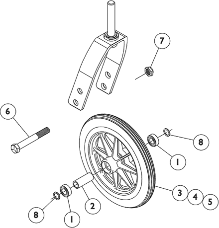 Caster Mounting Hardware