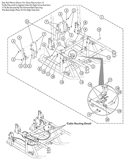 Hublock Wheel Lock Cables and Hardware