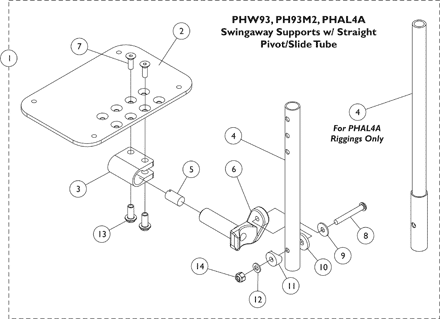 AT5543 Adjustable Angle Footplates