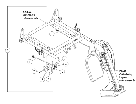 Power Articulating Legrest