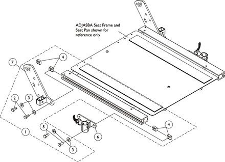 Front/Rear Arm Socket Assembly and Hardware