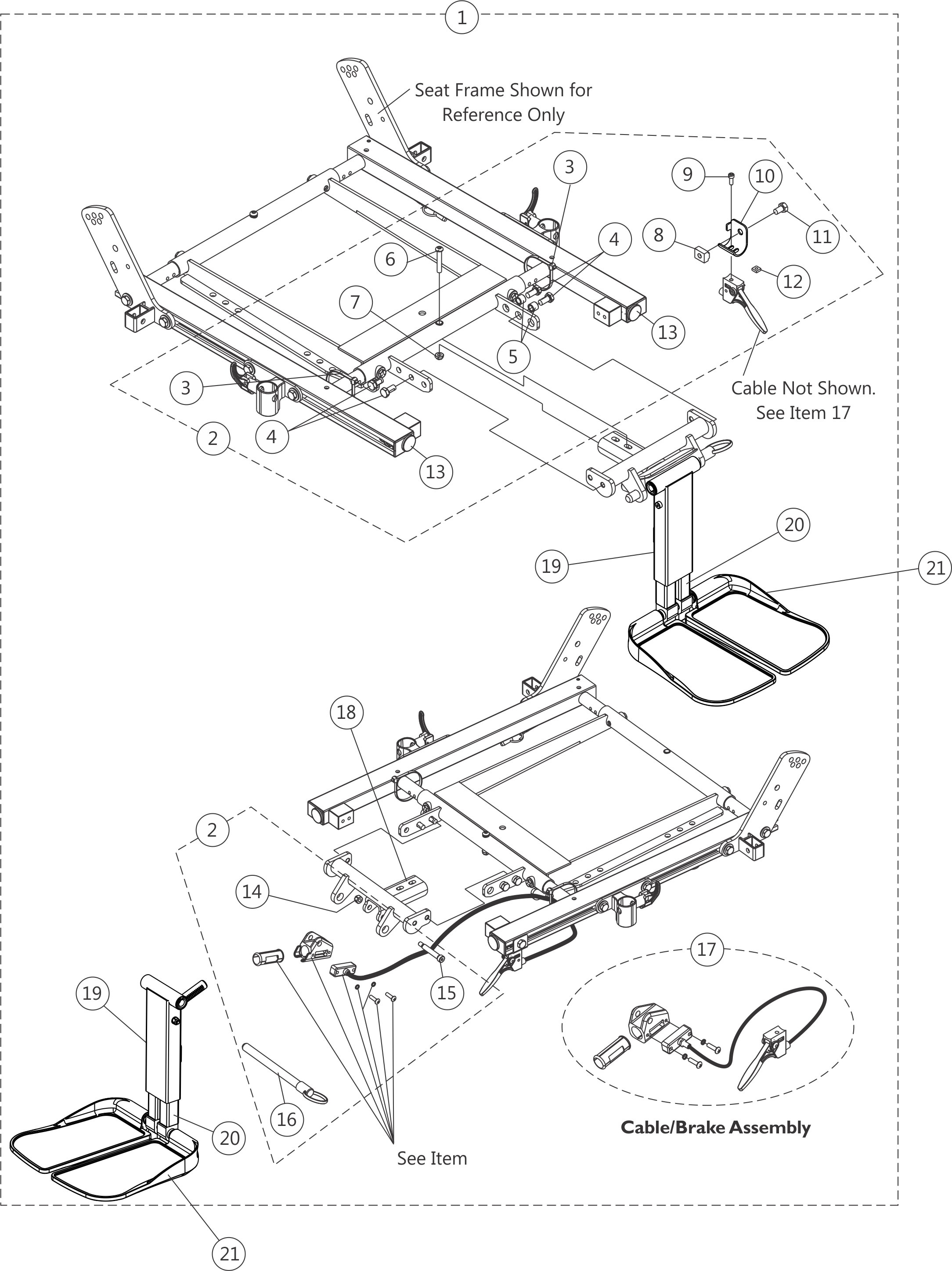 Front Rigging - Center Mount Rigging  Kit