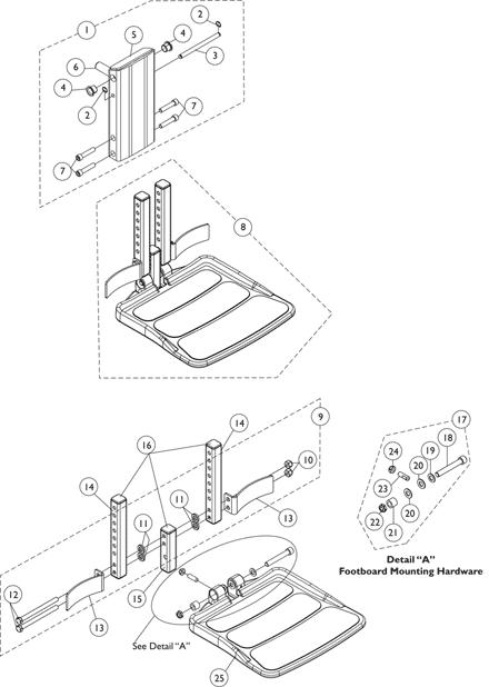 Front Rigging - Center Mount Rigging (CTMT-F/CTMT-FL with CTMTFB)