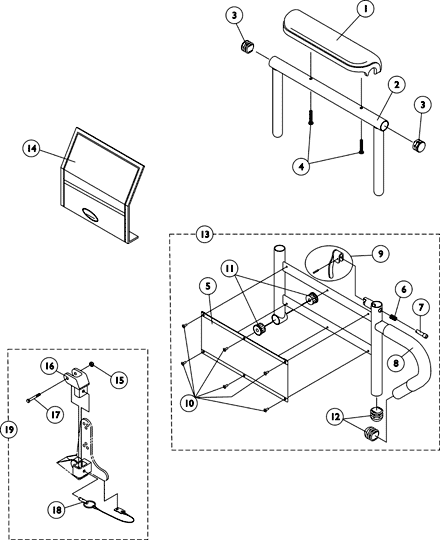 Arms, Adjustable Height