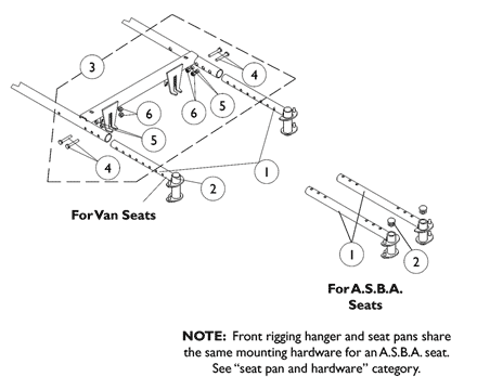 Front Rigging Hanger Assembly