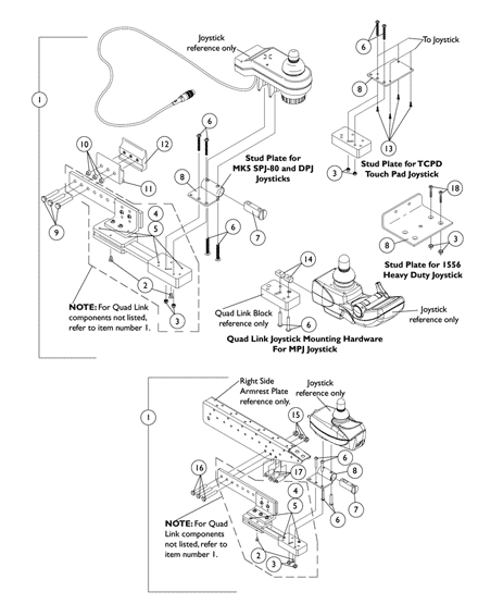 Quad Link Assembly