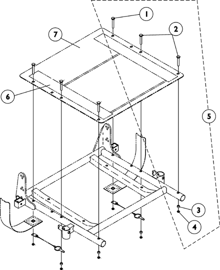 Seat Pan and Hardware - A.S.B.A.