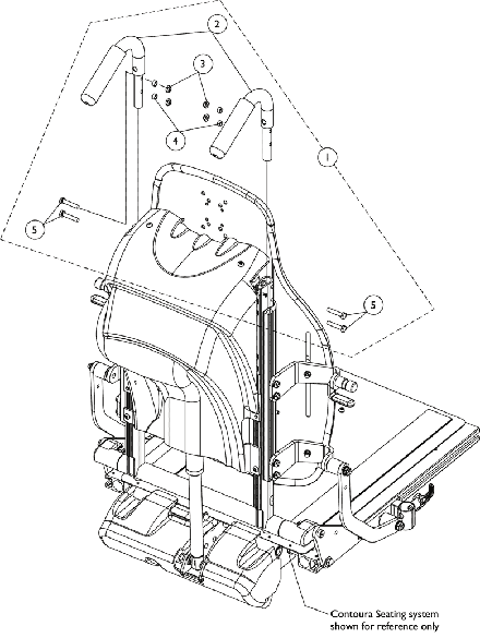 Back Cane Push Handle Attachments