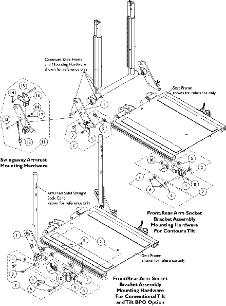 Arm Mounting Hardware