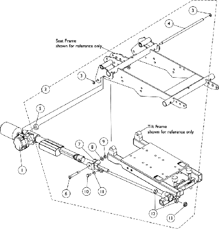 Actuator Motor, Tilt