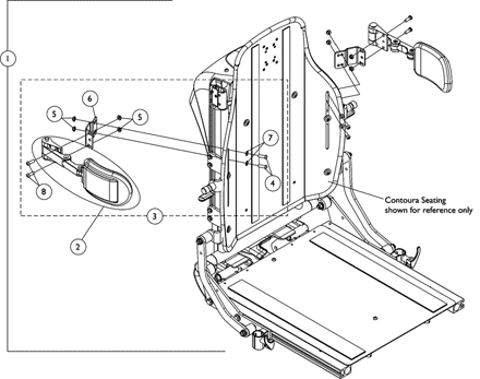 Lateral Support Assembly, Stealth