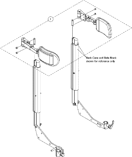 Lateral Support Assembly, Stealth